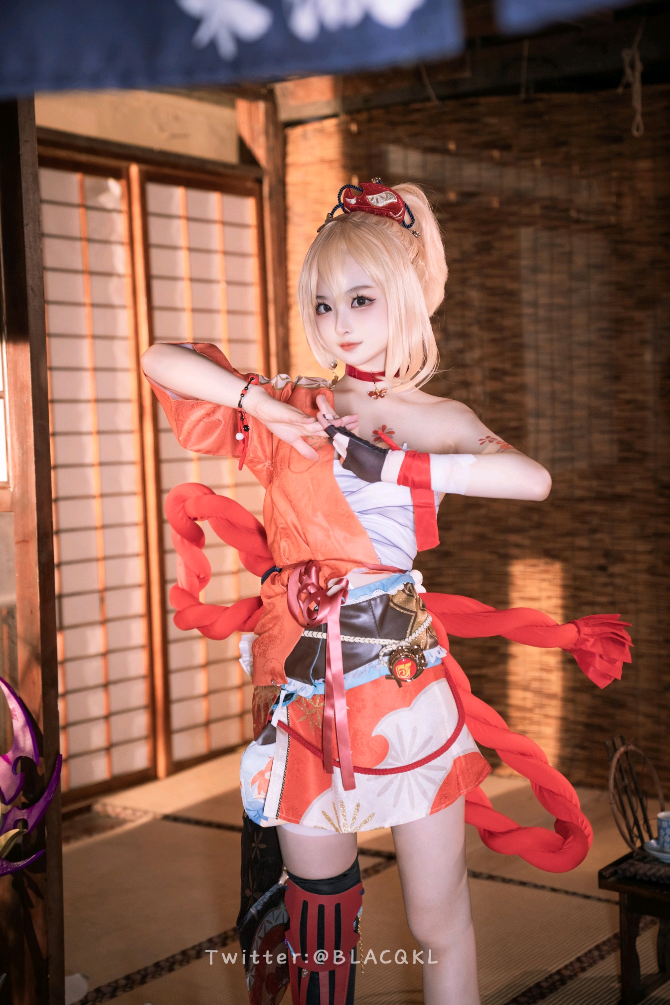 白莉爱吃巧克力精选 Cosplay写真图片 10